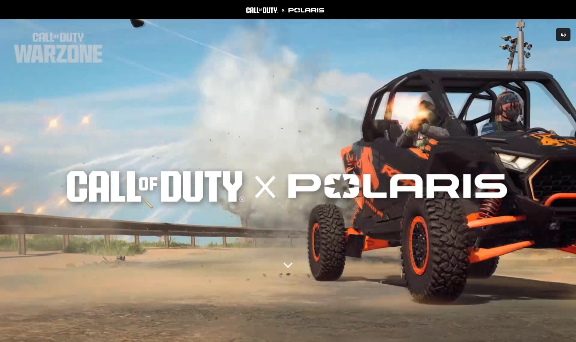 Polaris × Call of Duty giveaway video hero
