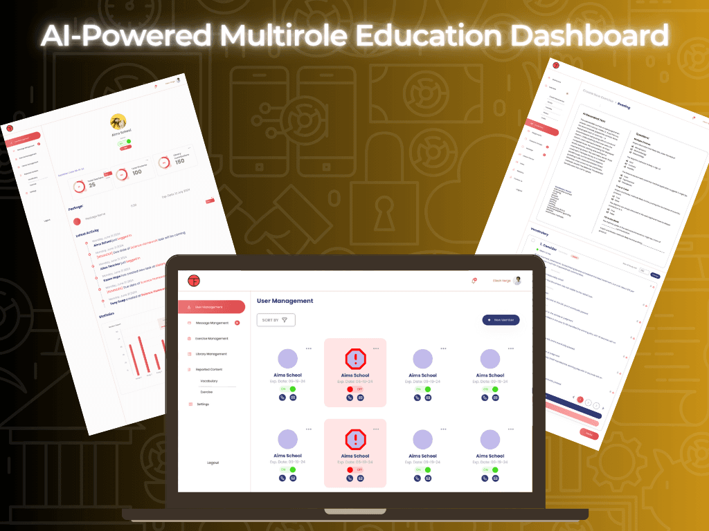AI Education Platform - Dashboard