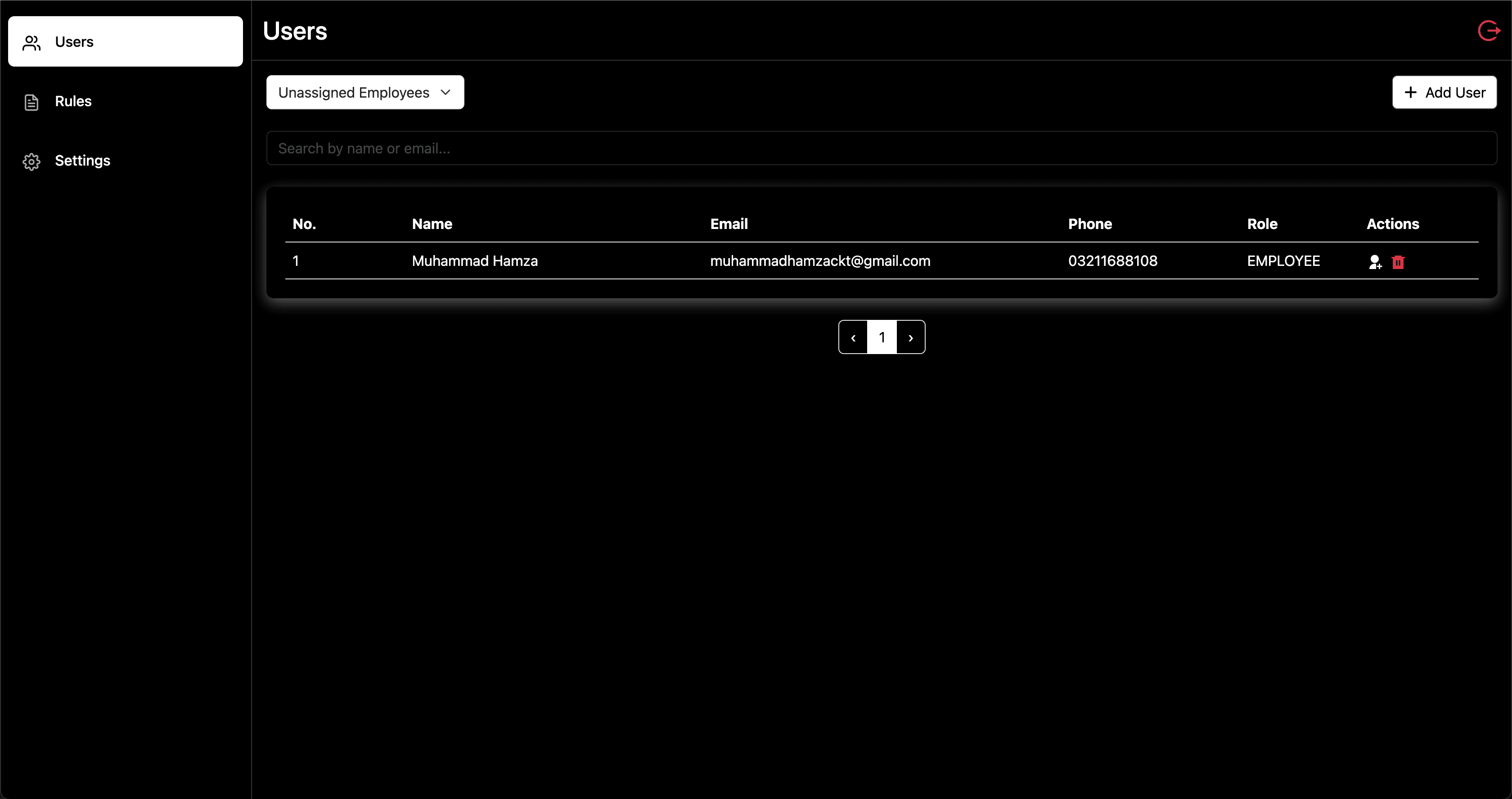 HR Management System